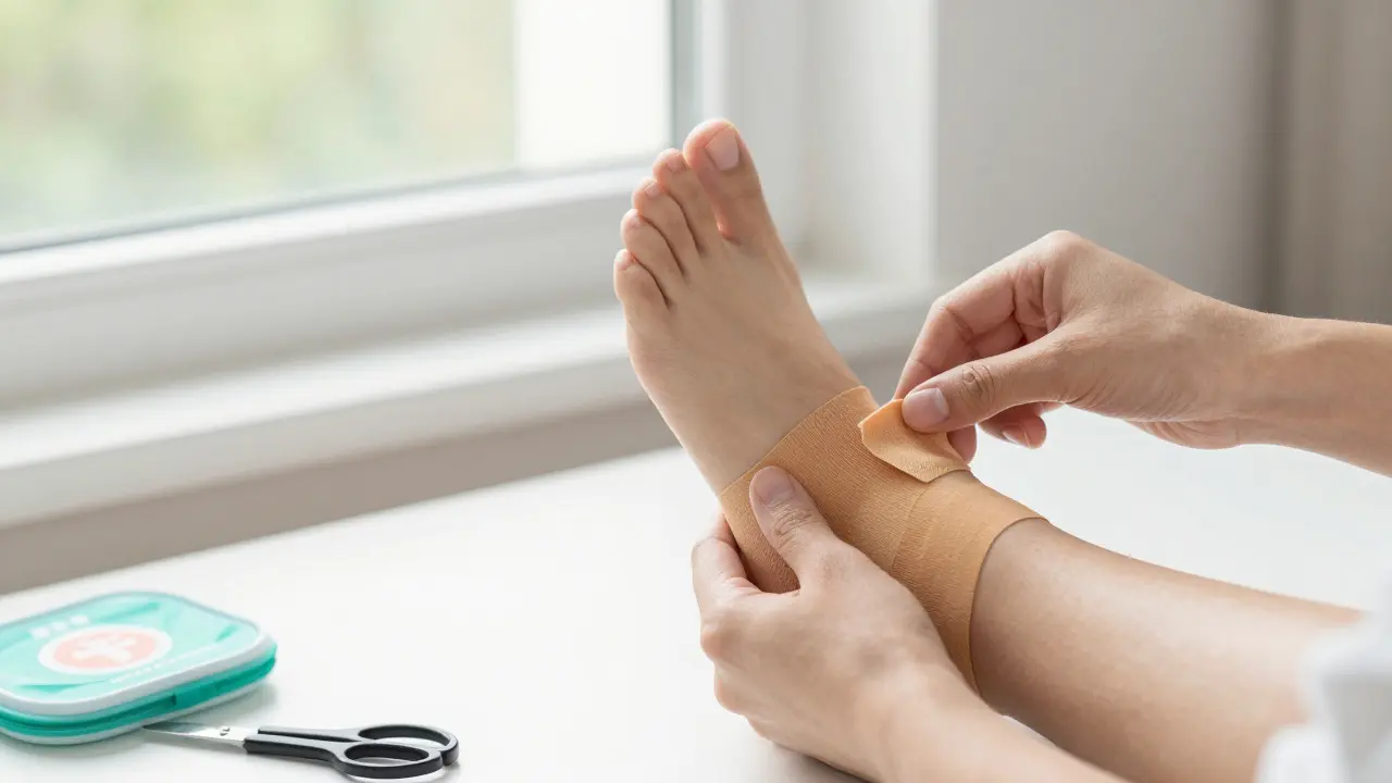 Kdy tejpovat kotník? Praktický návod pro bolest, zatížení a prevenci